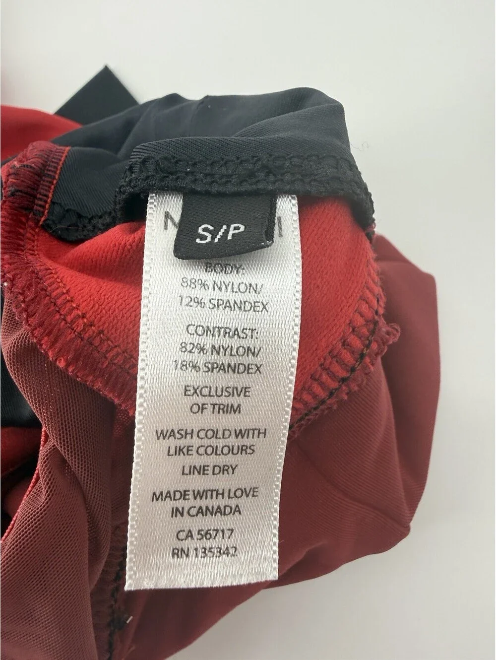 Michi Activewear Womens Ignite Crop Bra Top Small (2547) Red NWT